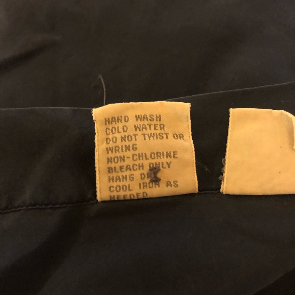 Basic Elements Men’s Silk Button Down Shirt Colla… - image 7